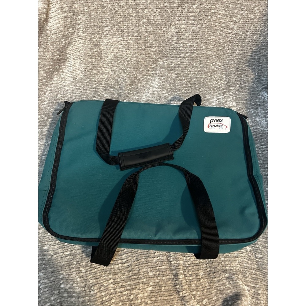 PYREX Portables The Way-To-Go Insulated Zipper Bag w/Hot Pack 13x9x3 3 QT